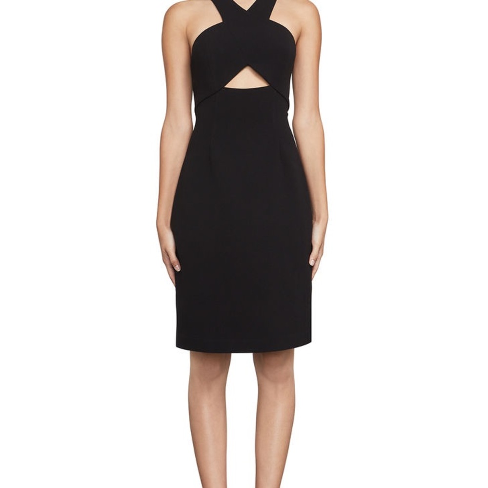 New with Tags BCBG CARLY black mini dress